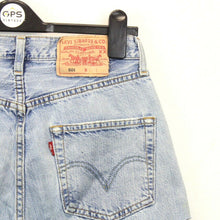 Load image into Gallery viewer, Womens LEVIS 501 Shorts Light Blue | W28
