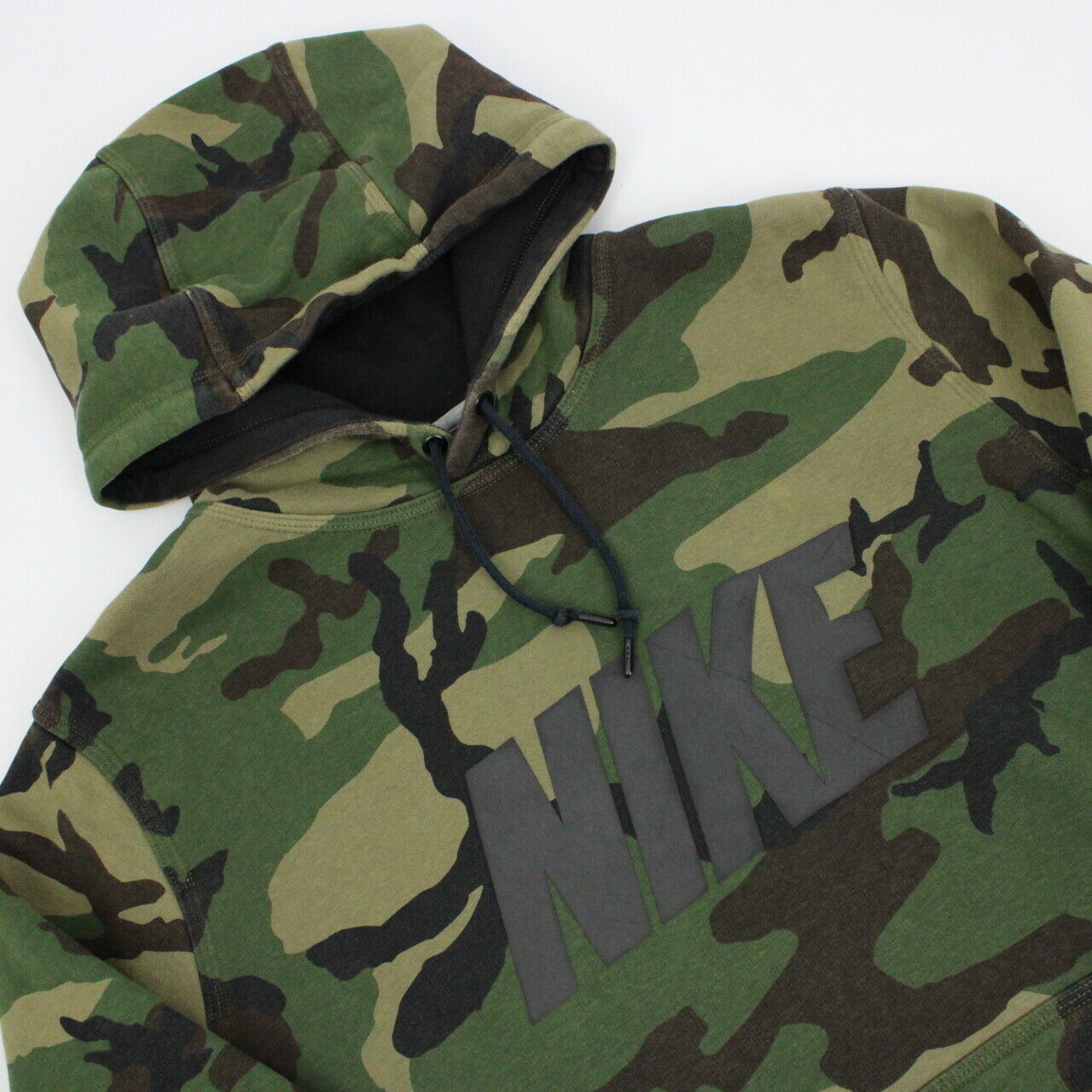 NIKE 00s Hoodie Green | Large