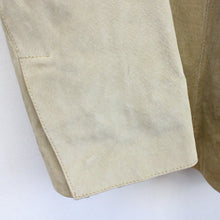 Load image into Gallery viewer, Womens 90s Suede Jacket Beige | Large
