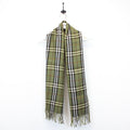 BURBERRY 00s Nova Check Scarf | Green