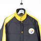 NFL 90s Pittsburgh STEELERS Jacket Black | Small