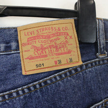 Load image into Gallery viewer, LEVIS 501 Jeans Dark Blue | W38 L34

