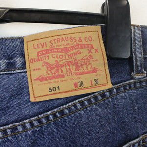 LEVIS 501 Jeans Dark Blue | W38 L34