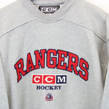 Load image into Gallery viewer, NHL New York RANGERS Sweatshirt Grey | Medium
