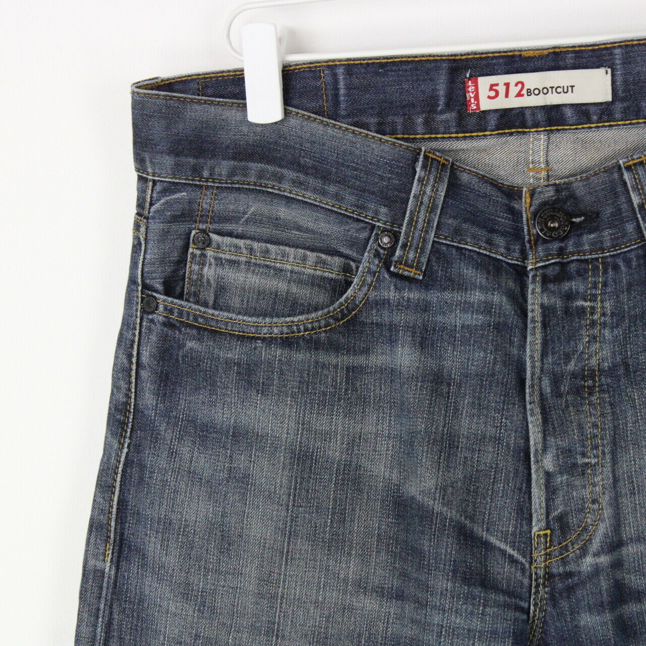 Mens LEVIS 512 Jeans Dark Blue | W36 L36