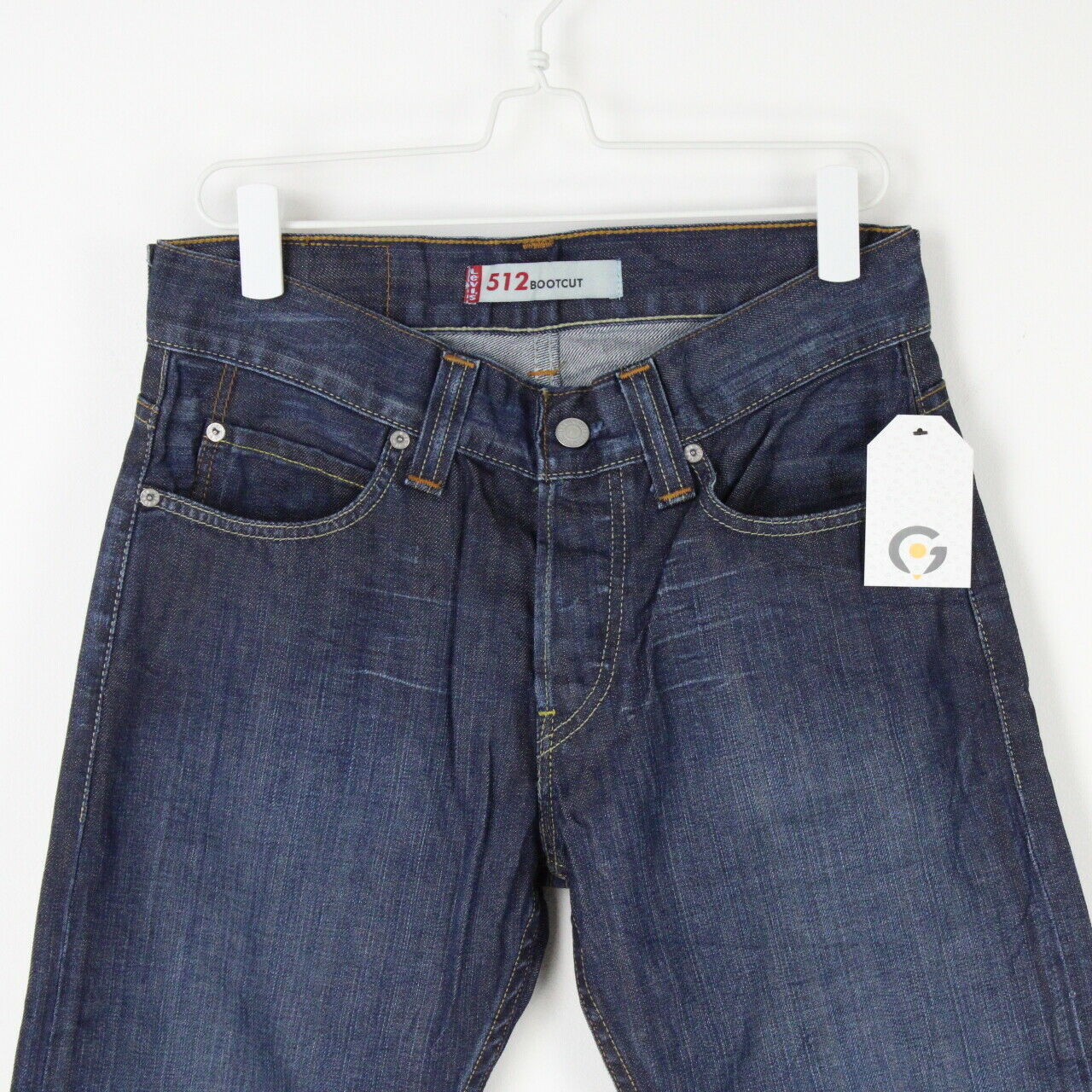 Mens LEVIS 512 Jeans Dark Blue | W30 L30