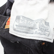 Load image into Gallery viewer, LEVIS 501 Jeans Black Charcoal | W40 L36
