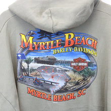 Load image into Gallery viewer, HARLEY DAVIDSON 00s Hoodie Green | XXXL
