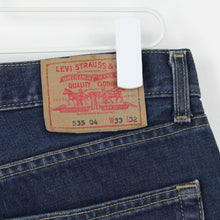 Load image into Gallery viewer, Mens LEVIS 535 Jeans Dark Blue | W33 L32
