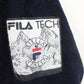 FILA 90s 1/4 Zip Fleece Navy Blue | Medium