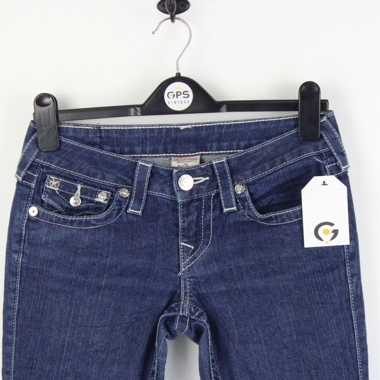Womens TRUE RELIGION Julie Jeans Blue | W29 L34