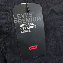 Load image into Gallery viewer, Womens LEVIS Ribcage Jeans Black Charcoal | W31 L27
