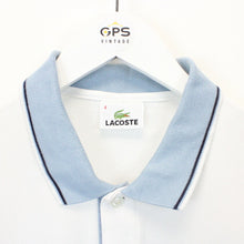 Load image into Gallery viewer, LACOSTE Polo Shirt White | Medium

