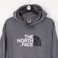 Mens THE NORTH FACE Hoodie Grey | Large