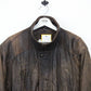 90s Leather Aviator Jacket Brown | XL