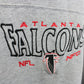 NFL 90s Atlanta FALCONS Sweatshirt Grey | Large
