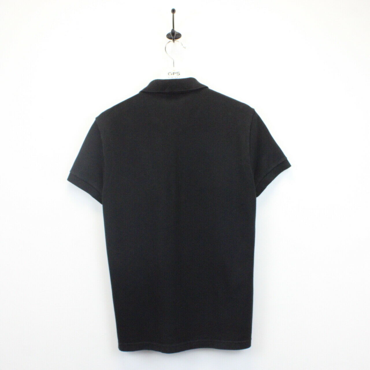 LACOSTE Polo Shirt Black | Small