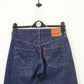 Womens LEVIS 501 Jeans Dark Blue | W28 L30