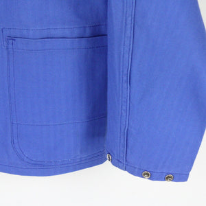 Mens SANFOR Worker Chore Jacket Blue | Large