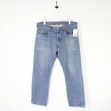 Load image into Gallery viewer, Mens LEVIS 501 Jeans Mid Blue | W38 L30
