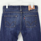 Mens LEVIS 512 Jeans Dark Blue | W34 L34