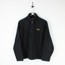 Load image into Gallery viewer, Mens JACK WOLFSKIN 1/4 Zip Fleece Black | Large
