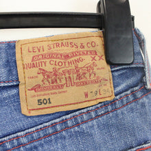 Load image into Gallery viewer, Womens LEVIS 501 Jeans Blue | W29 L34
