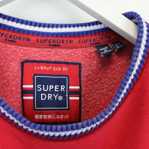 Womens SUPERDRY Sweatshirt Red | Small