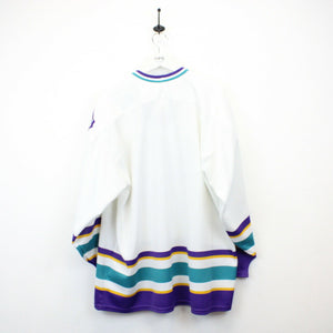 NHL CCM 90s Syracuse CRUNCH Jersey White | XL