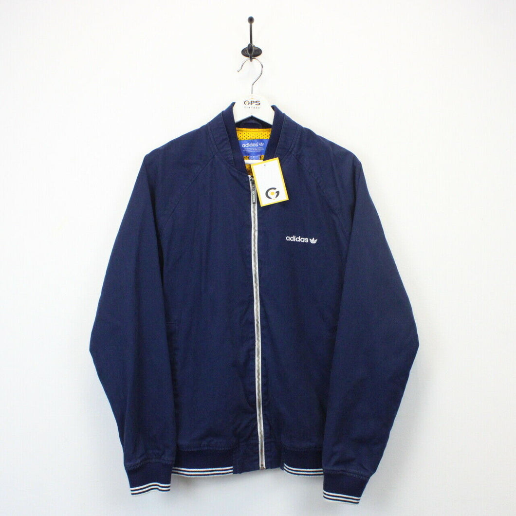 ADIDAS ORIGINALS Harrington Jacket Navy Blue | Medium