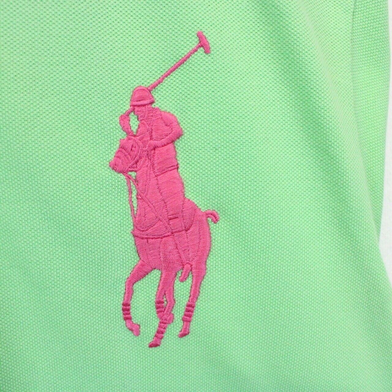 RALPH LAUREN Polo Shirt Green | Large