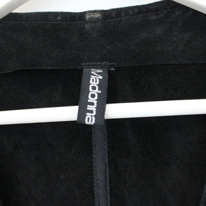 Womens Suede Vest Black | Small