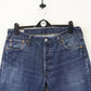 Womens LEVIS 501 Big E Jeans Dark Blue | W36 L32