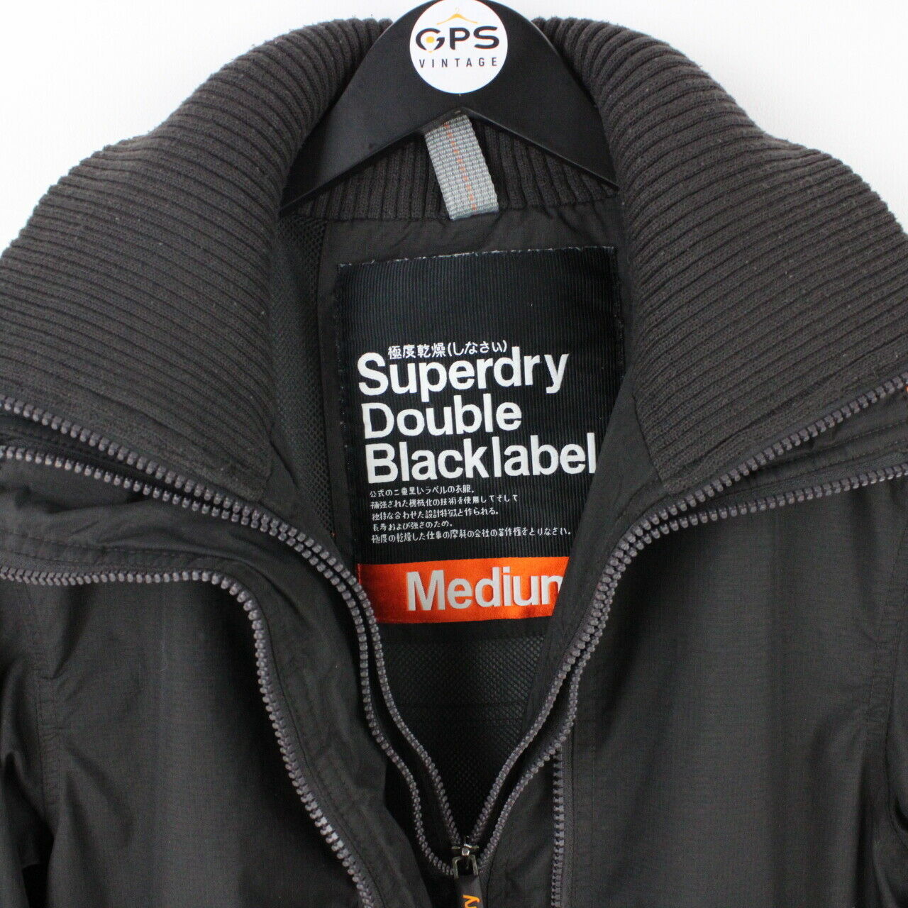 Womens SUPERDRY Jacket Black | Medium