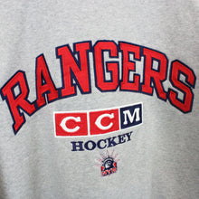 Load image into Gallery viewer, NHL New York RANGERS Sweatshirt Grey | Medium
