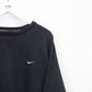 NIKE Sweatshirt Black | Large
