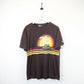 FILA T-Shirt Brown | Large