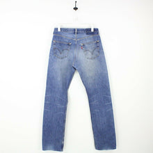 Load image into Gallery viewer, Mens LEVIS 501 Jeans Mid Blue | W32 L34
