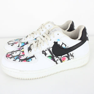 Womens NIKE AIR FORCE 1 DIOR Trainers White | UK 6