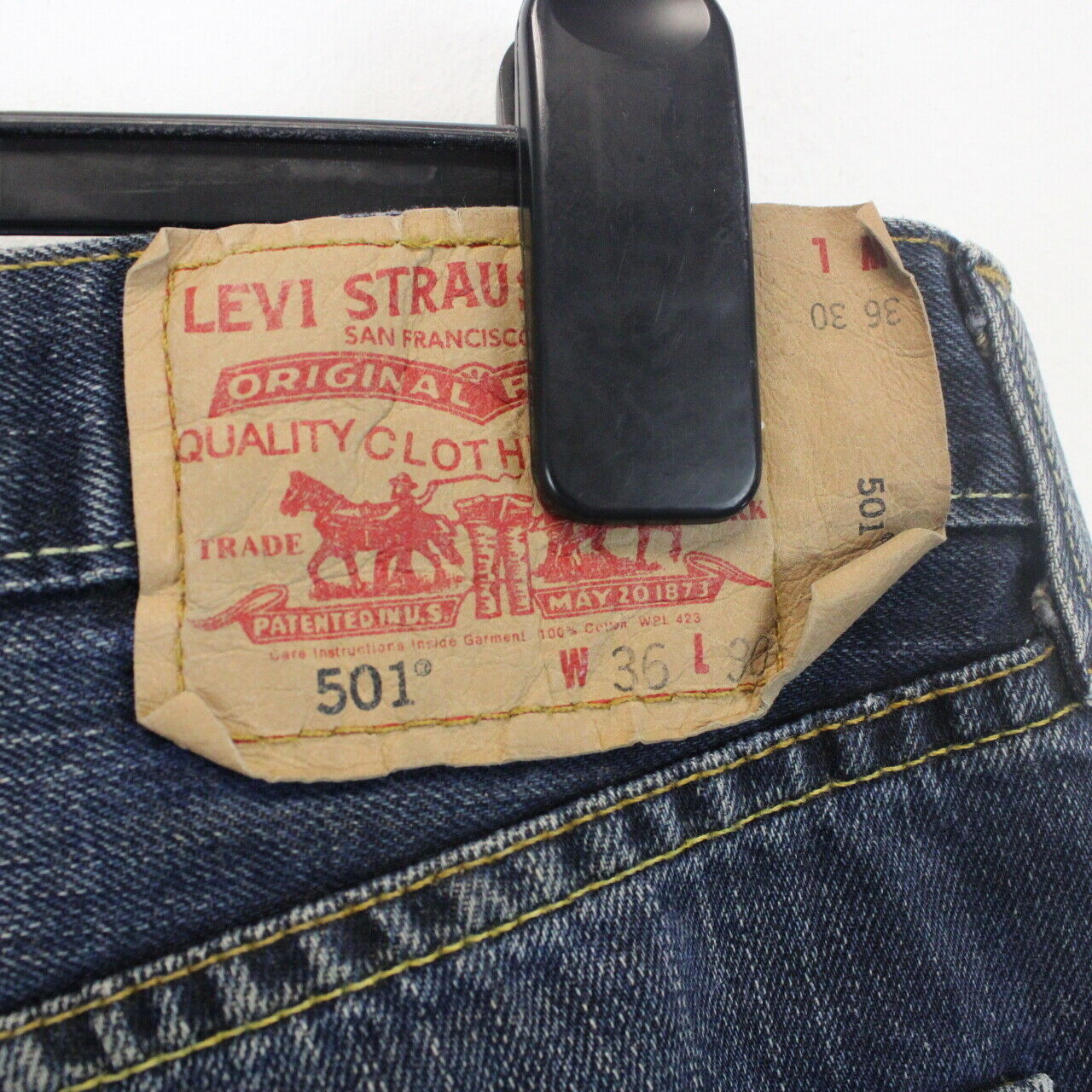 LEVIS 501 Jeans Dark Blue | W36 L30
