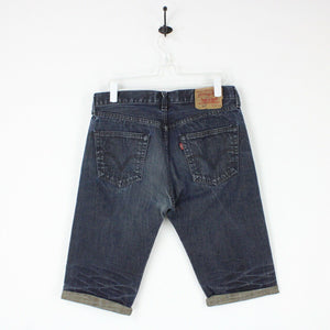 Mens LEVIS 501 Shorts Dark Blue | W33