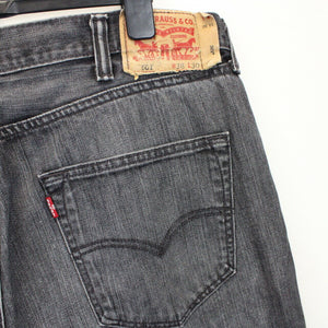 LEVIS 501 Jeans Grey Charcoal | W40 L30