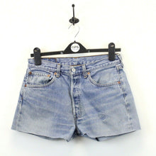 Load image into Gallery viewer, Womens LEVIS 501 Shorts Light Blue | W30
