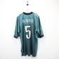 NFL REEBOK 00s Philadelphia EAGLES Jersey Green | Large