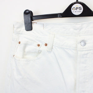 LEVIS 501 Jeans White | W36 L30