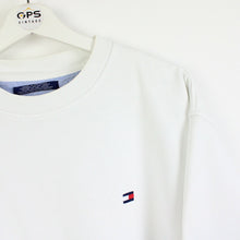 Load image into Gallery viewer, TOMMY HILFIGER 00s Sweatshirt White | Medium
