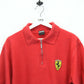 FERRARI 90s Polo Shirt Red | Large