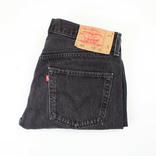 Load image into Gallery viewer, LEVIS 501 Jeans Black Charcoal | W34 L32
