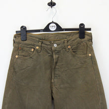 Load image into Gallery viewer, Womens LEVIS 501 Jeans Green | W30 L32
