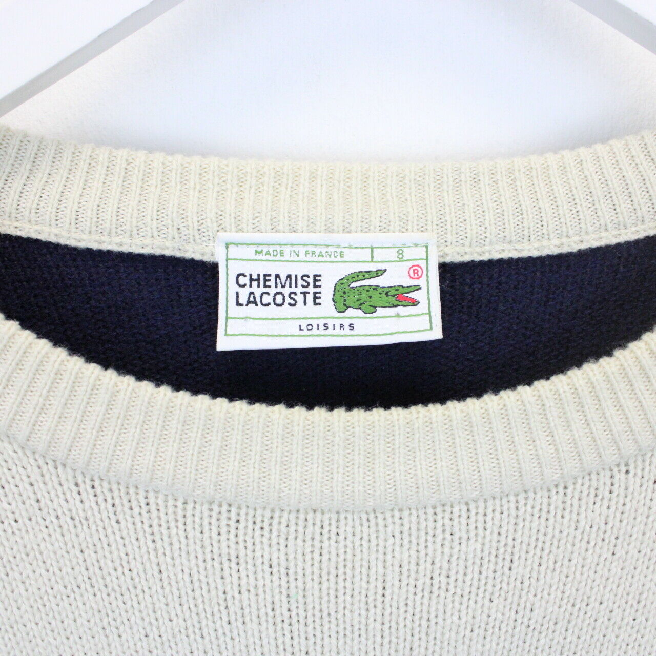 Vintage CHEMISE LACOSTE Knit Sweatshirt | XXL